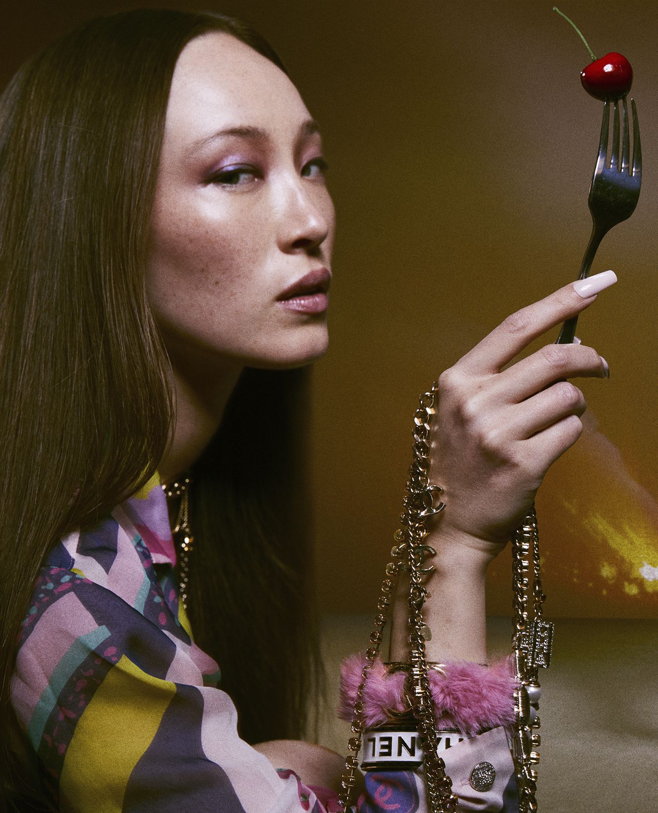 Editorial portrait from In a Havana Rose-Tinted World